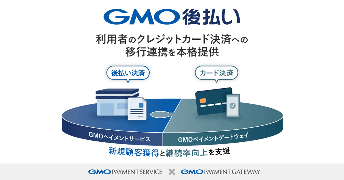 GMO Payment Service and GMO Payment Gateway: Full-scale Migration Integration for GMO Payment After Delivery Users to Credit card payment